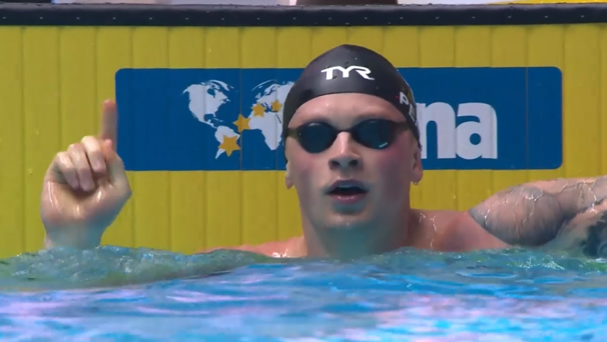 Adam Peaty won his third 100m Breaststroke World Championships title in Gwangju, South Korea