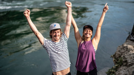 Gary Hunt celebrates record eighth Red Bull Cliff Diving World Series title
