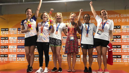 British swimmers sweep podium at World Masters Championships