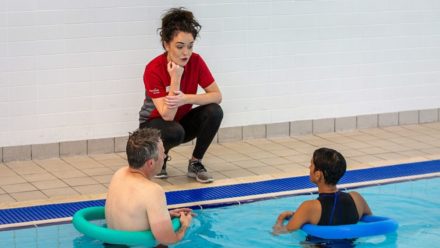 Hollie’s story: Top tips on teaching adult swimmers