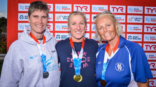 Rochford's Heidi Nevin goes back-to-back with 3km open water title