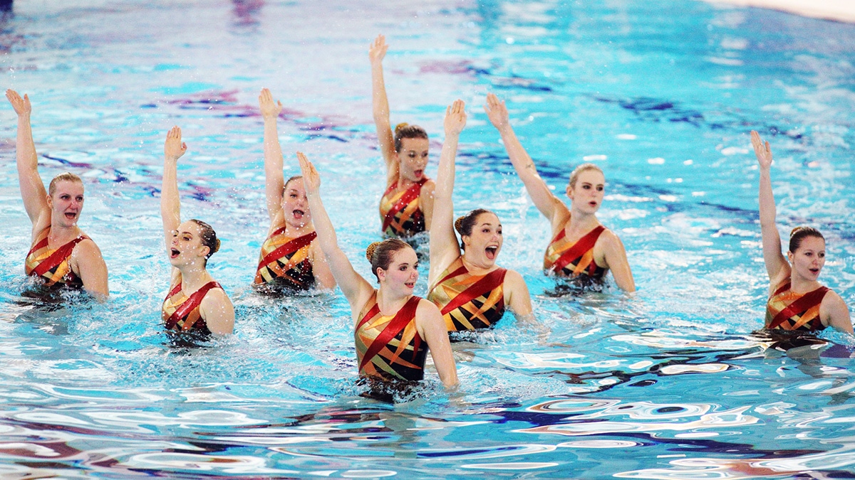 Masters Synchro | Adult Synchronised Swimming Opportunities in England