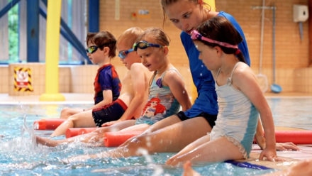 Jump into swimming lessons with #LoveSwimming