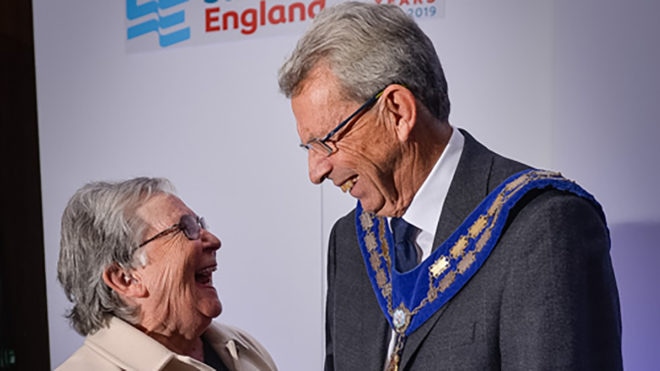 New Swim England President praises work of volunteers in first speech