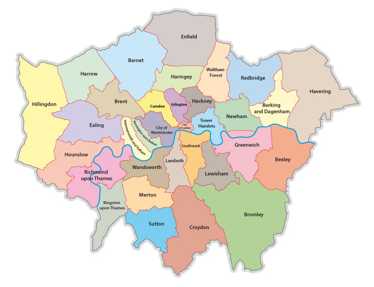 map of london and surrounding area Welcome To Swim England London Region Swimming Org map of london and surrounding area