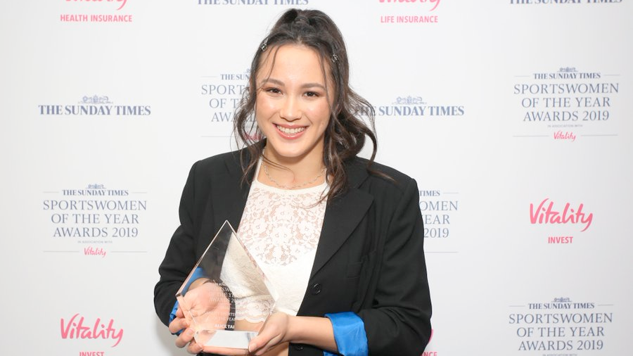 Alice Tai named The Sunday Times Disability Sportswoman of the Year Alice Tai named The Sunday Times Disability Sportswoman of the Year