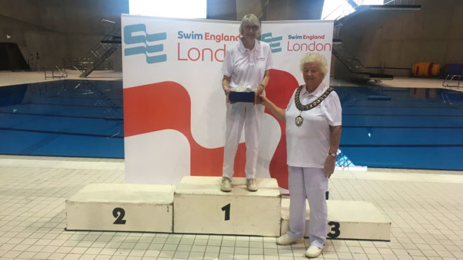 Kay Grimshaw receives long service award