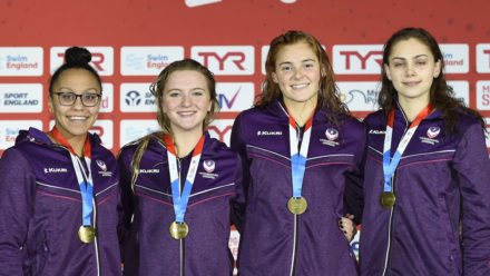 Loughborough University complete relay clean sweep at National Winter Champs