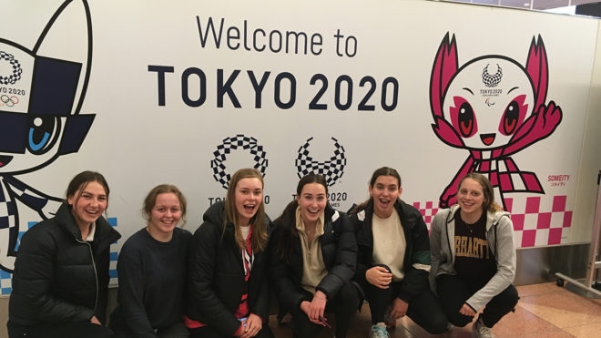 British juniors sample the Olympic lifestyle during Japan training trip
