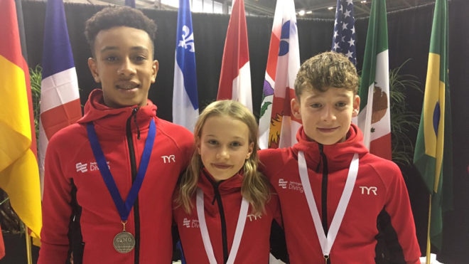 Hat-trick of golds for Maisie Bond as Swim England divers shine at Camo Invitational