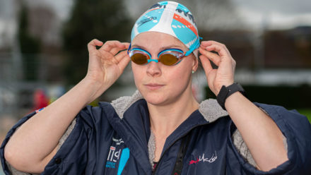 Ice swimmers warm up for world stage at British Championships