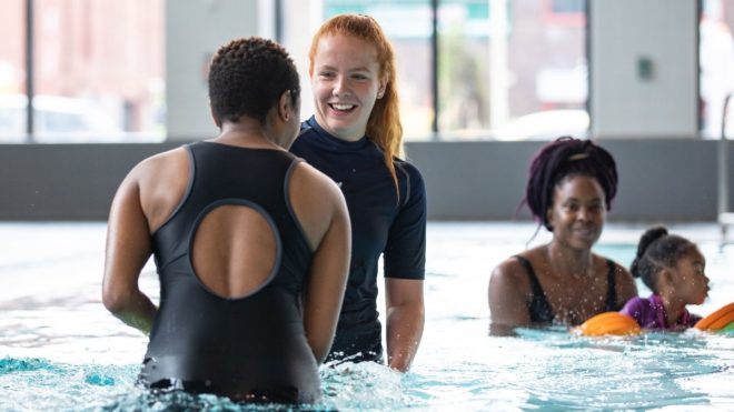 Build your confidence – become a swimming teacher
