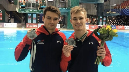 Laugher and Goodfellow claims Britain's first medal of 2020 Diving World Series