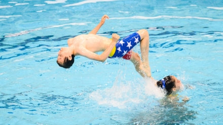 Swim England recruits first two boys to artistic swimming national youth squad Swim England recruits first two boys to artistic swimming national youth squad