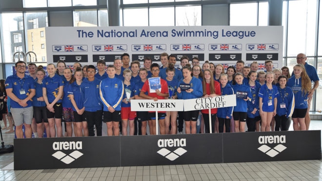 Cardiff lead Welsh one-two in National Arena Swimming League B final