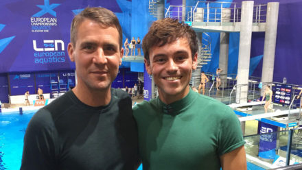 Tom Daley says Leon Taylor was his idol as a young diver