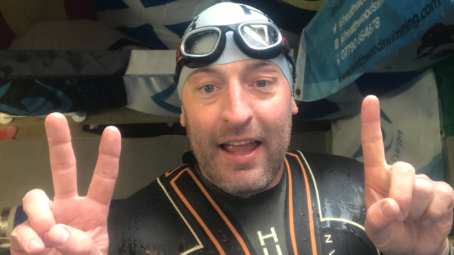 Dave Tonge swims length of the Channel at home to raise £5,000 for NHS Dave Tonge swims length of the Channel at home to raise £5,000 for NHS