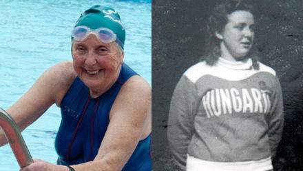Crouch End swimmers pay tribute to local legends Susan and Roman Halter