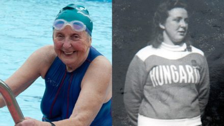 Crouch End swimmers pay tribute to local legends Susan and Roman Halter