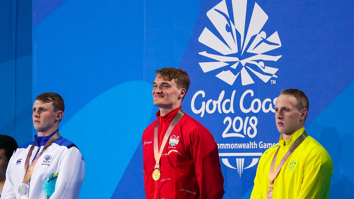 James Wilby looks back on his hat-trick of 2018 Commonwealth Games medals