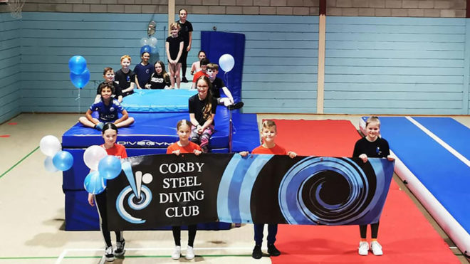 Corby Steel Diving Club created 'a sense of belonging' for all during lockdowns