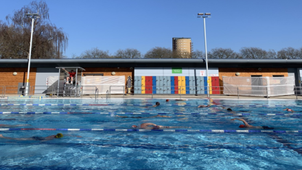 Outdoor swimmers take to social media after reopening day delight