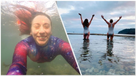 Daily sea swimmer Louise Dale on why she feels 'happiest when in the ocean'
