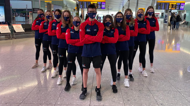 GB enters first mixed artistic swimming event at European Junior Championships