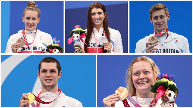 More swimming success as GB add five medals to the Paralympic tally