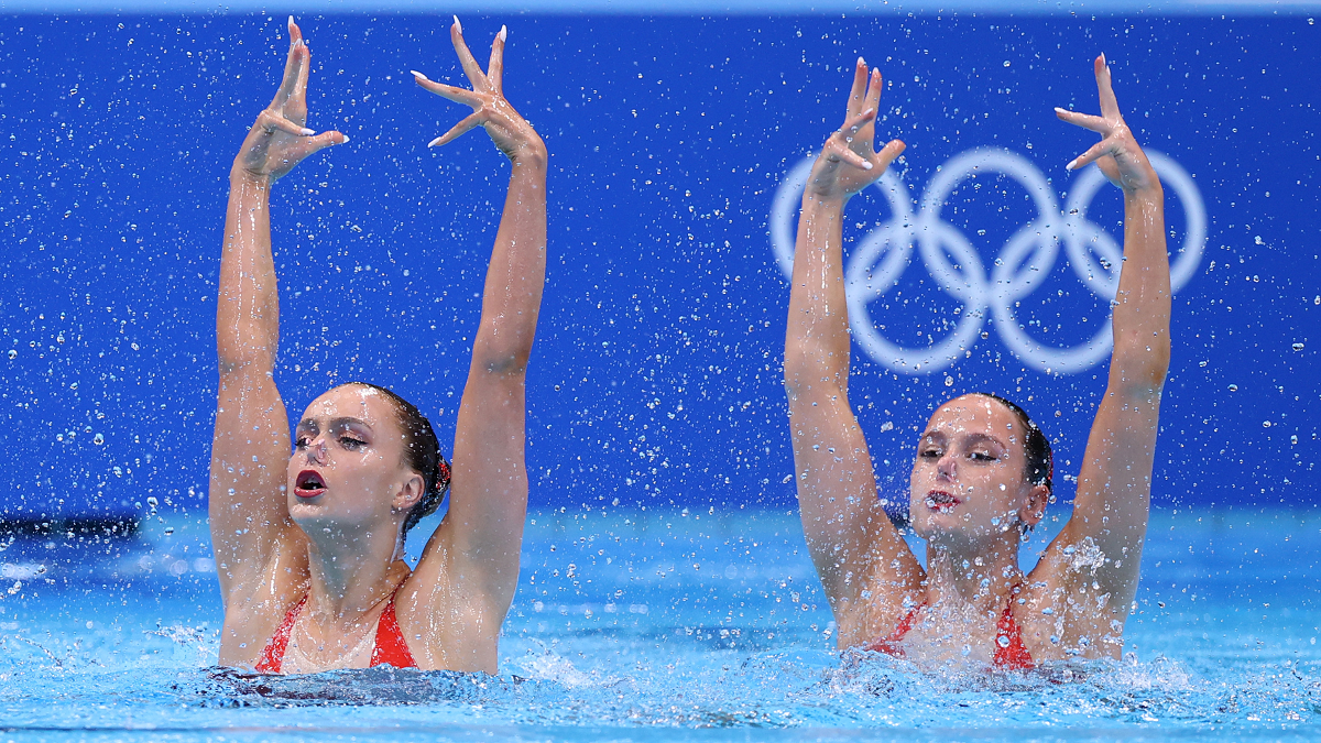 GB duet impress in duet free display and ‘confident’ for technical routine