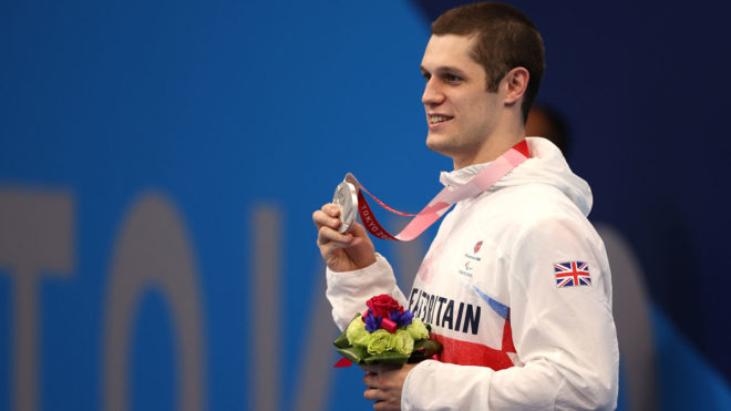 Dunn takes historic silver in first-ever S14 100m Butterfly in Tokyo