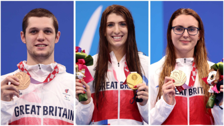 British backstroke swimmers shine as GB win gold and two bronze medals