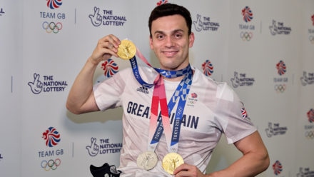 Olympic champ James Guy urges parents to keep children in swimming lessons