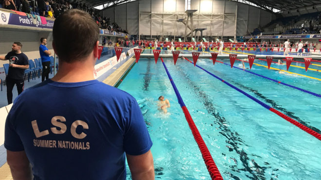 Coach David Vine says it was ‘fantastic’ to be back at the Winter Championships