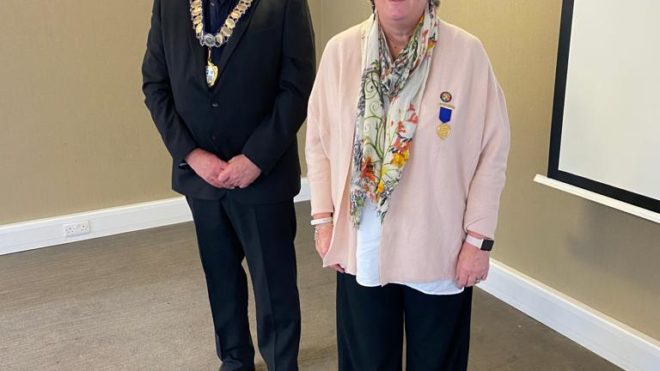 John Handley installed as Swim England London President