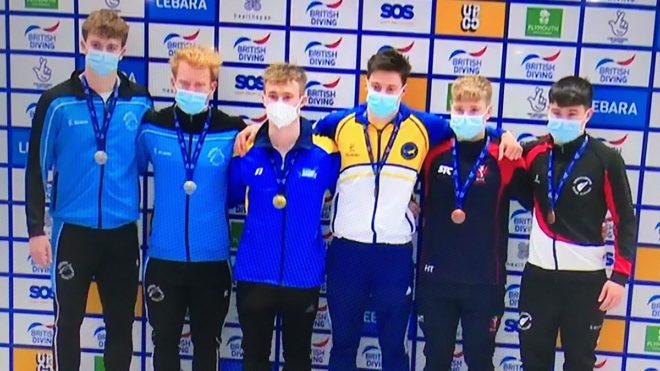 Jack Laugher and Anthony Harding mark new partnership with national title