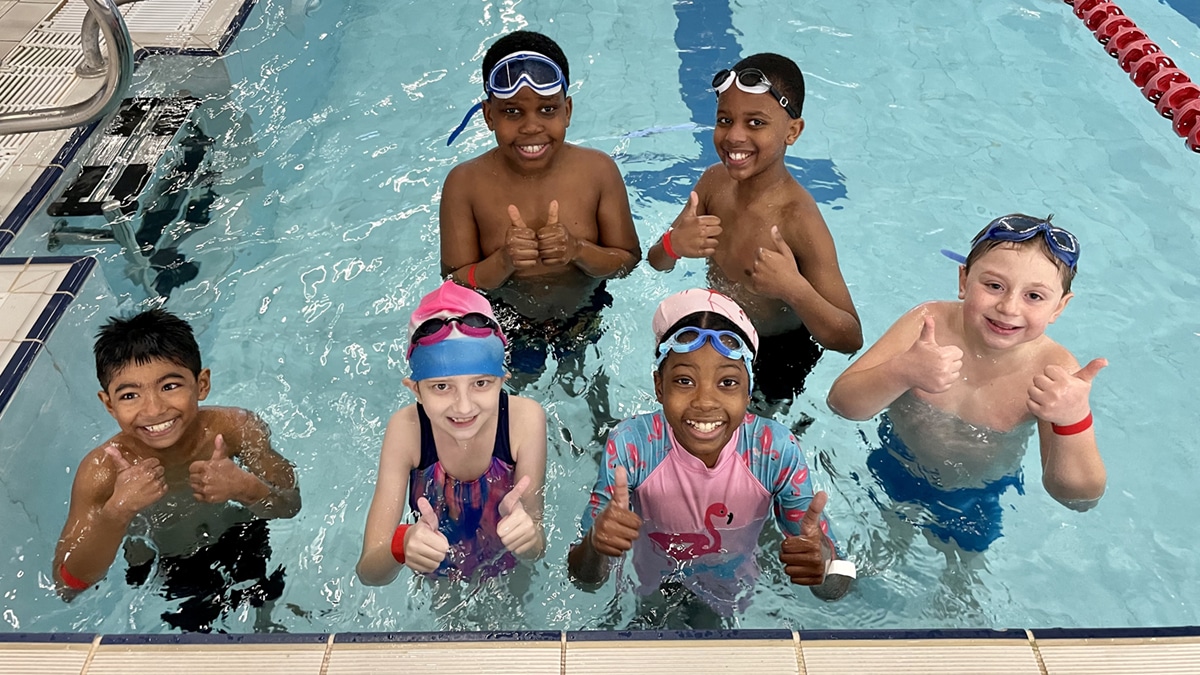 Legacy project swimming lessons are hailed as a huge success