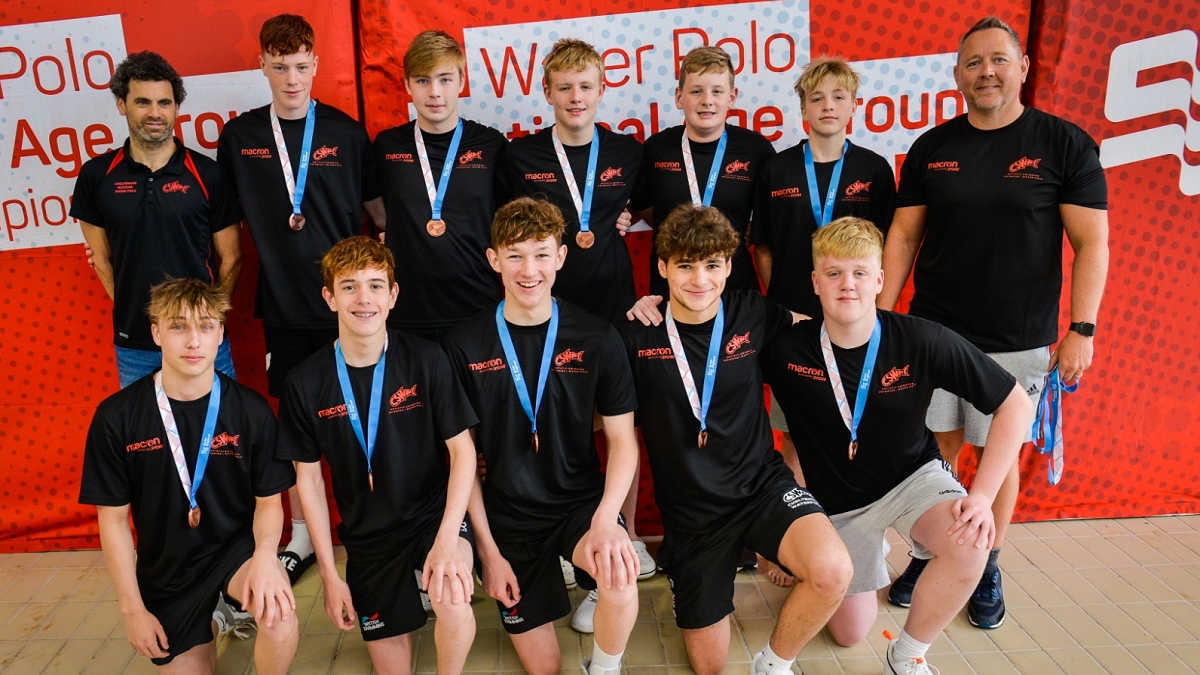 Worthing take home the U17s boys title at the water polo nationals