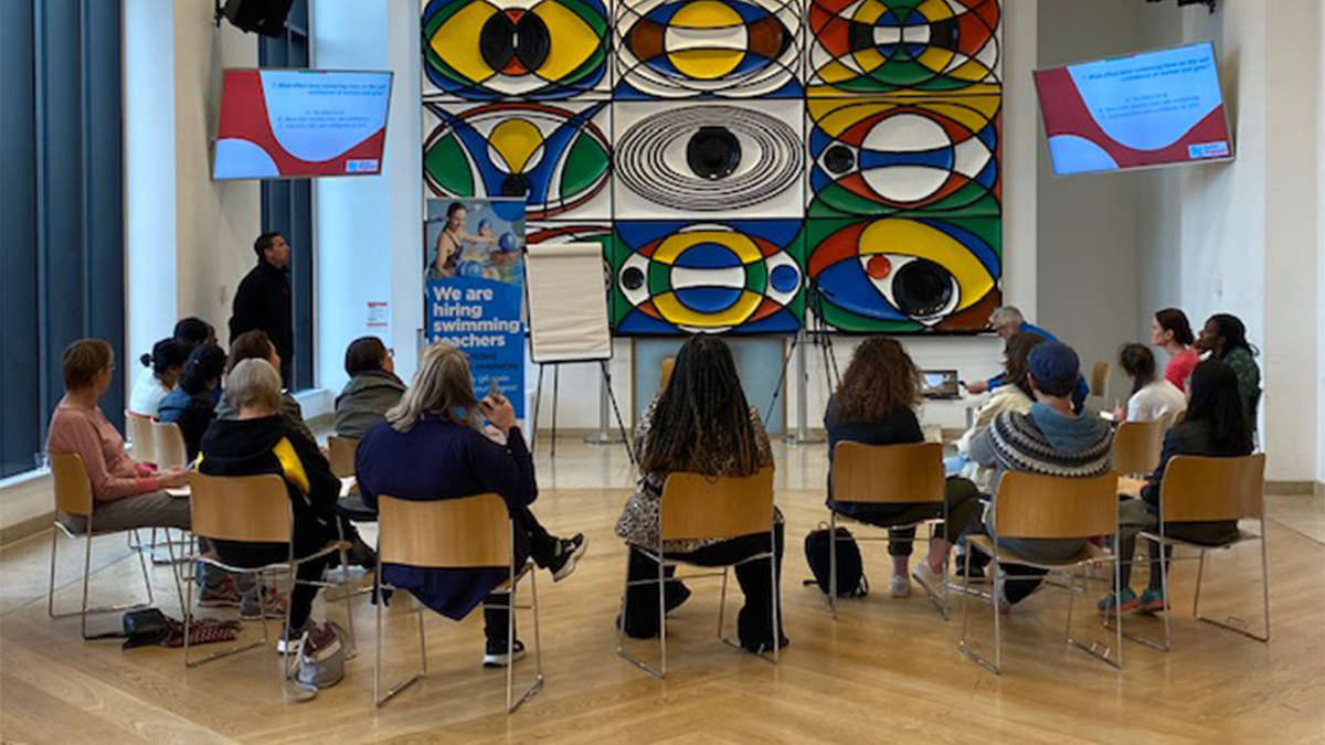 Meet and greet sessions help break down barriers Meet and greet sessions help break down barriers