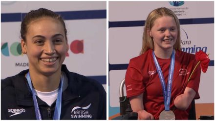 Grace Harvey and Ellie Challis set new British records to secure podium places