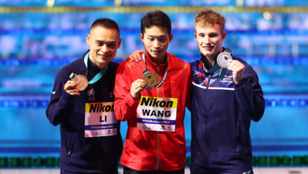 Silver for Laugher as he gets his third medal at this year’s Championships