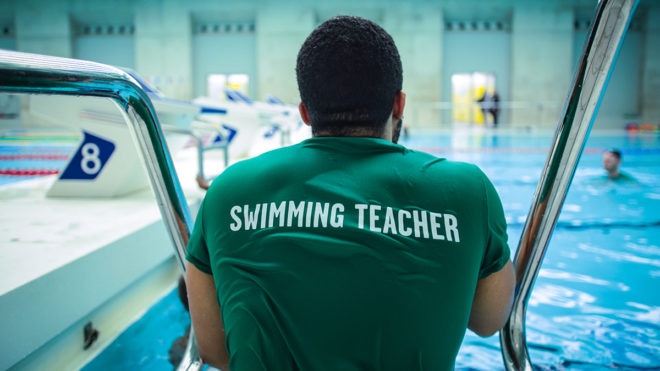 Just the job! Teaching swimming one of nation's most rewarding careers