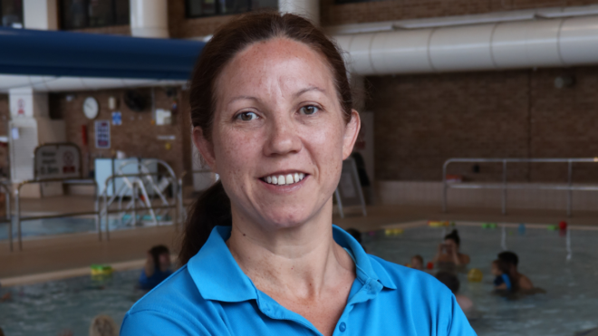 Bournemouth swim teacher inspired to support young children into the water