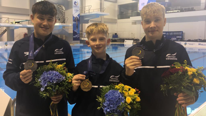 Pathway divers selected as part of British team for European Junior Championships