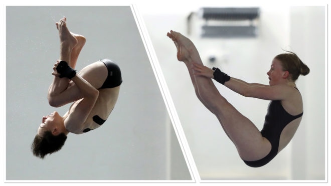 Alfie and Hannah top podium with powerful platform performances