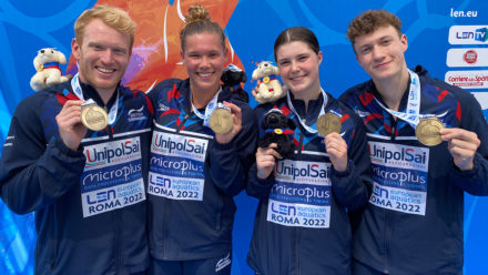 Great Britain open up the European Diving Championships with bronze
