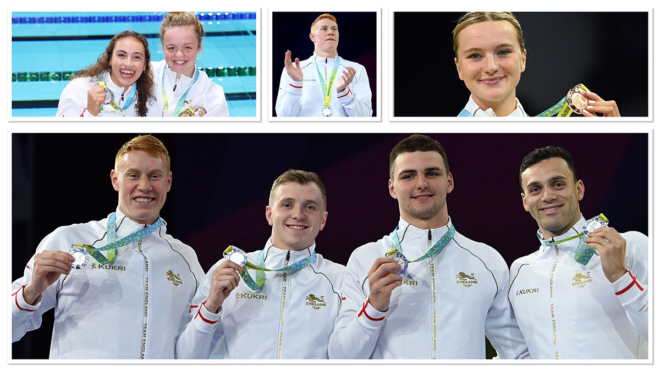 Team England bag five more medals as Dean claims fifth Commonwealth silver