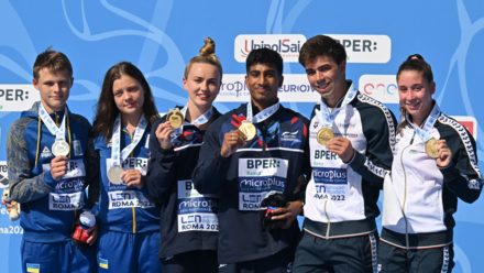 Kothari and Toulson crowned European champions in only second event together