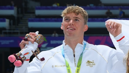 Lewis Burras hopes Commonwealth success will inspire youngsters to learn to swim