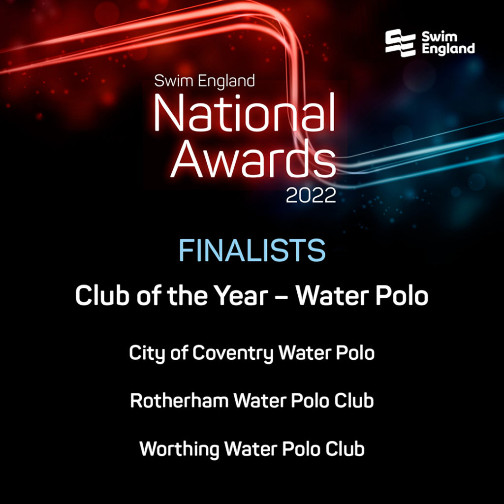 Swim England Water Polo Club of the Year award finalists revealed